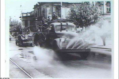 1945-FF-Parade-Mt-Barker-outside-Parly-Nth-Tce