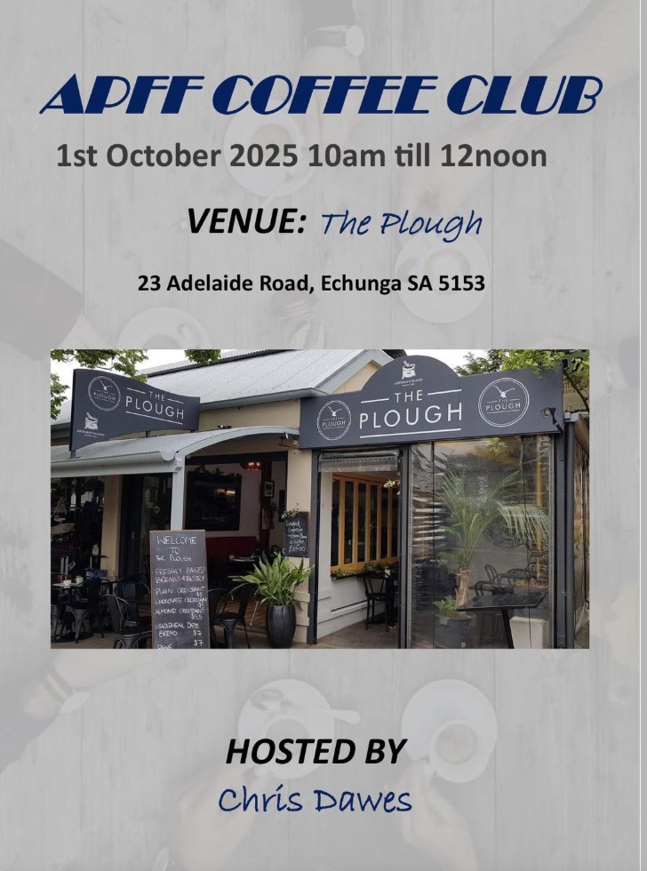 APFF Coffee Club 1 October