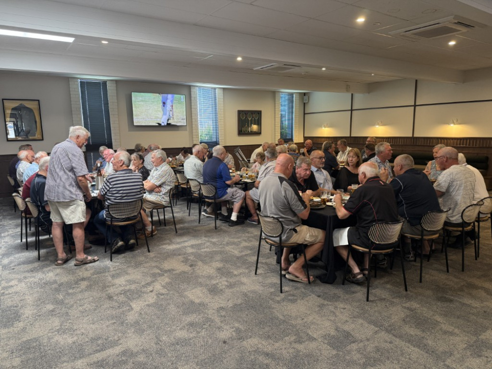 Johnno Happy with Big Roll Up to Our February Luncheon