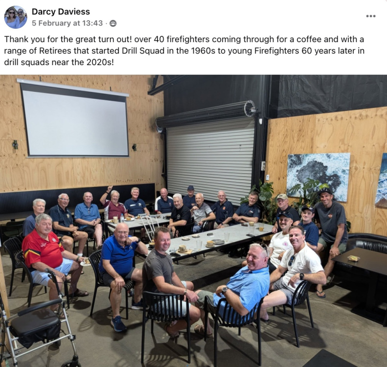 Another strong Roll Up Retired Members Coffee Club 5 Feb 2026