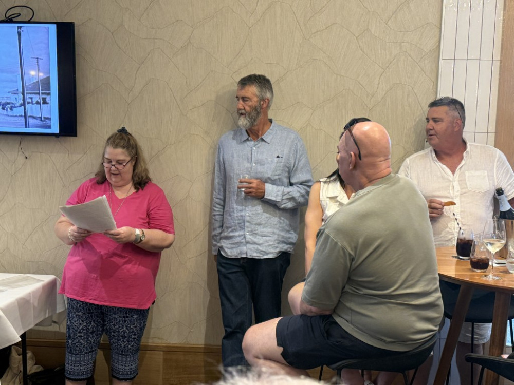 Special Send Off for Ray Westcott