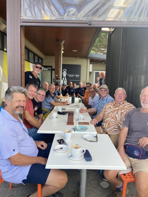 Good roll up - 25 March Broadway Cafe APFF Coffee Club